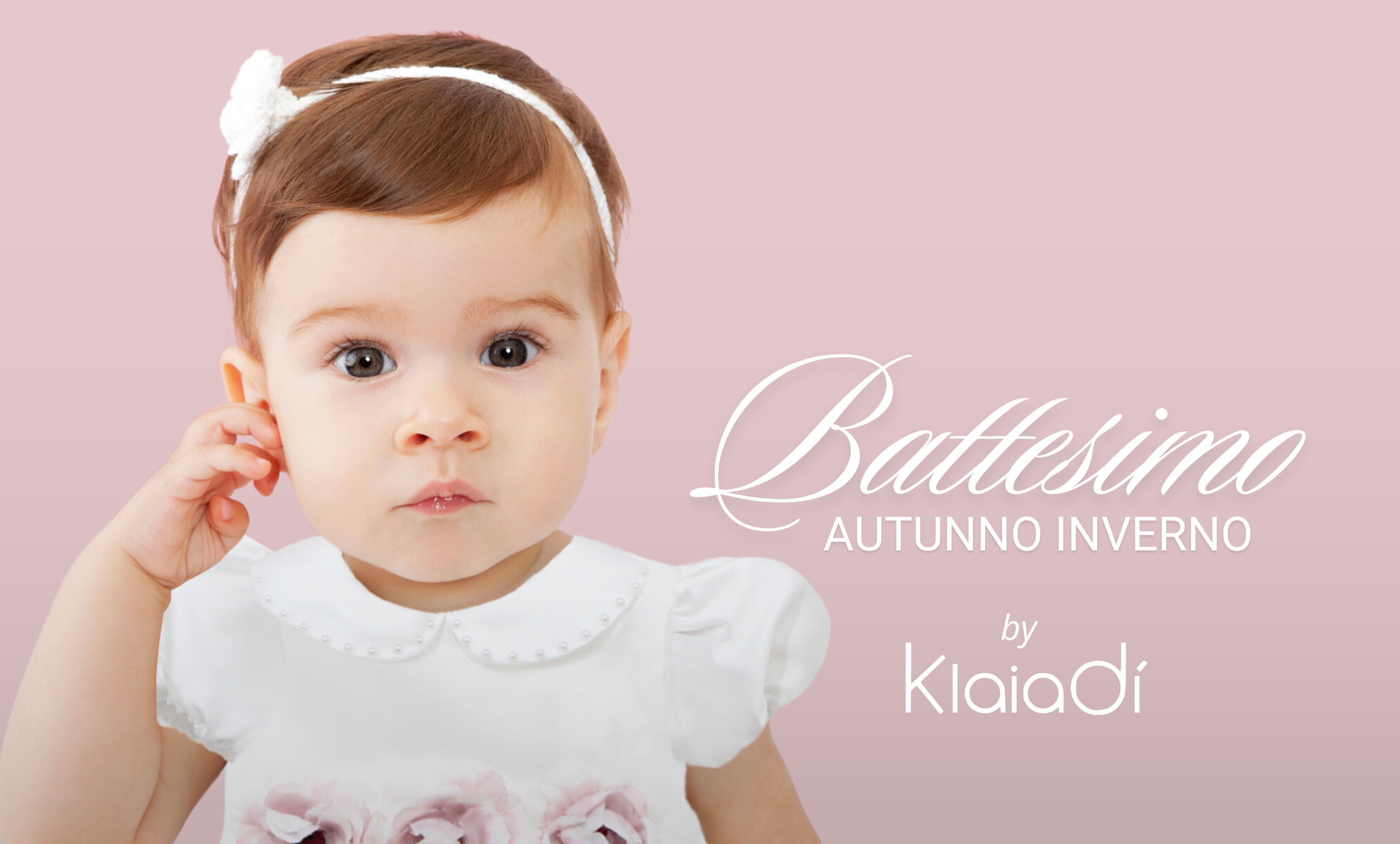 Collezione battesimo Made in Italy Klaiadì autunno inverno 