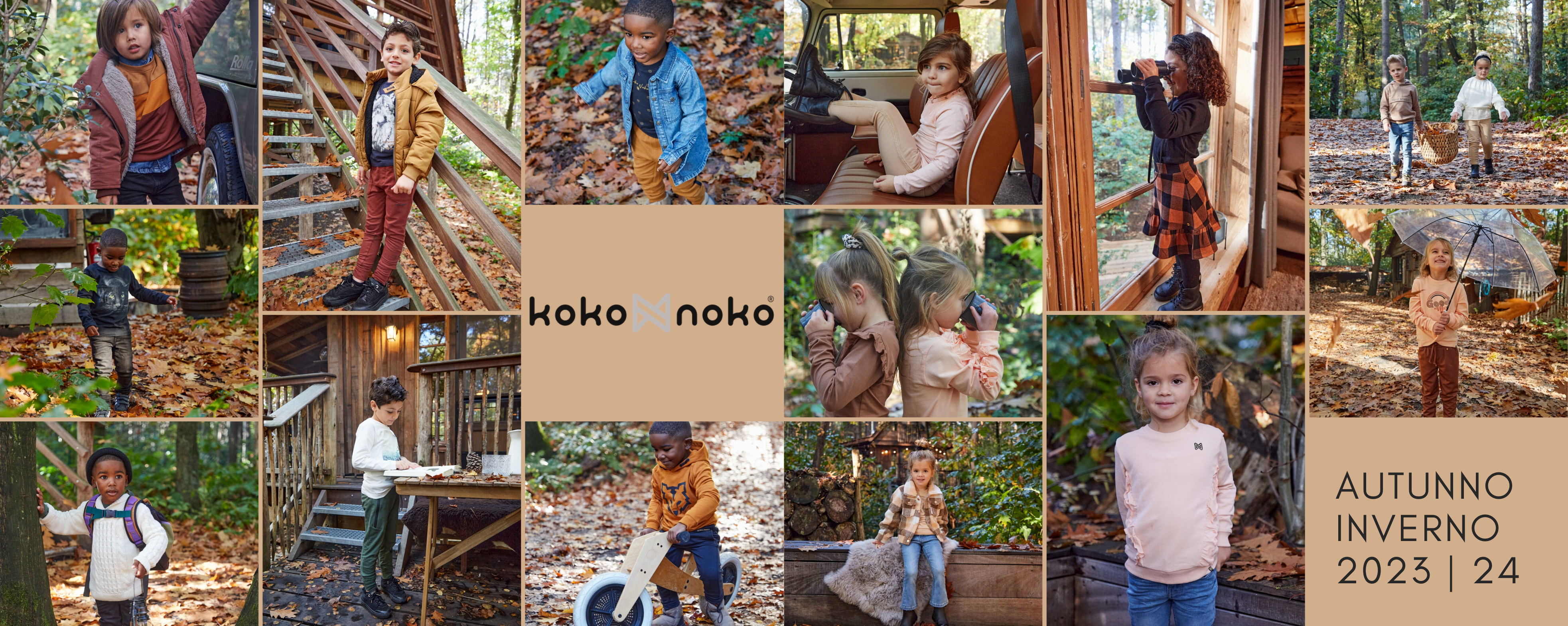 KOKO NOKO babywear autunno inverno 2023/24